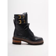 SEE BY CHLOÉ - Bottines/Boots noir en cuir pour femme - Taille 38 - Modz