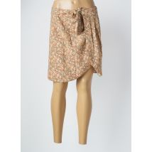 LOVIE & CO - Jupe courte beige en polyester - Femme - Taille 36 - Modz
