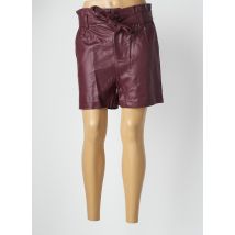 GRACE & MILA - Short rouge en viscose - Femme - Taille 40 - Modz