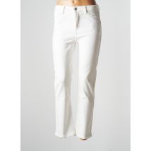 ORAIJE - Pantalon slim beige en coton - Femme - Taille 40 - Modz