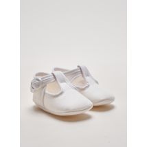 PAZ RODRIGUEZ - Chaussons/Pantoufles blanc en textile - Enfant - Taille 17 - Modz