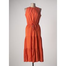 MAXMARA - Robe longue orange en coton pour femme - Taille 42 - Modz