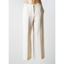 WEEKEND MAXMARA - Pantalon large beige en acetate pour femme - Taille 38 - Modz