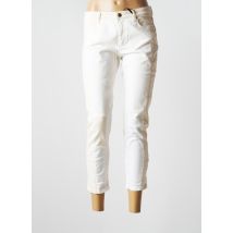 SPORTMAX - Jeans coupe slim beige en coton - Femme - Taille W26 - Modz