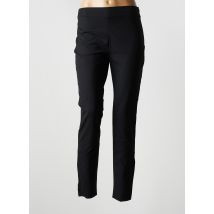 PIER ANTONIO GASPARI - Pantalon slim noir en polyester - Femme - Taille 38 - Modz