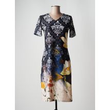 GEVANA - Robe mi-longue bleu en polyester - Femme - Taille 38 - Modz
