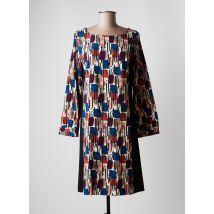 MADE IN SENS - Robe mi-longue beige en viscose - Femme - Taille 44 - Modz