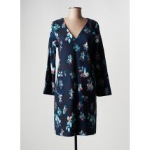 MADE IN SENS - Robe mi-longue bleu en viscose - Femme - Taille 42 - Modz