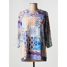 I.ODENA - Top bleu en polyester - Femme - Taille 44 - Modz