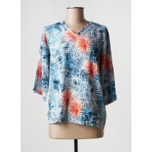 I.ODENA - Top bleu en polyester - Femme - Taille 36 - Modz