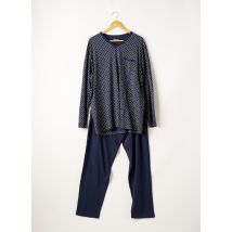 EMINENCE - Pyjama bleu en coton pour homme - Taille 46 - Modz