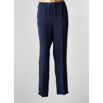 COMME ÇA - Pantalon droit bleu en lyocell - Femme - Taille 38 - Modz