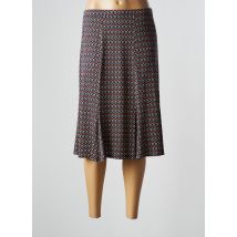 GEVANA - Jupe mi-longue bleu en polyester - Femme - Taille 40 - Modz
