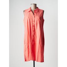 SENORETTA - Robe courte orange en coton pour femme - Taille 46 - Modz