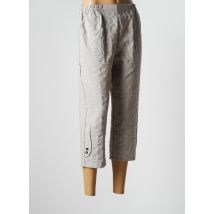 ATLANTA - Pantacourt gris en polyester pour femme - Taille 42 - Modz