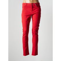 KANOPE - Pantalon slim rouge en coton pour femme - Taille 38 - Modz