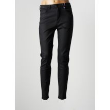 KANOPE - Pantalon slim noir en coton - Femme - Taille 34 - Modz