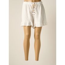 CONTEMPLAY - Short blanc en coton - Femme - Taille 38 - Modz