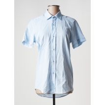 HOPENLIFE - Chemise manches courtes bleu en coton - Homme - Taille S - Modz