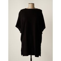 TAIFUN - Pull tunique noir en viscose - Femme - Taille 36 - Modz