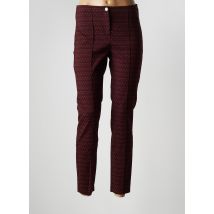 GERRY WEBER - Pantalon slim rouge en coton pour femme - Taille 38 - Modz