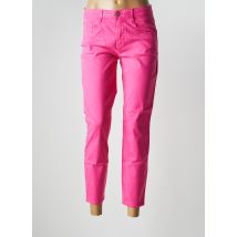 BRAX - Pantalon 7/8 rose en lyocell - Femme - Taille 44 - Modz