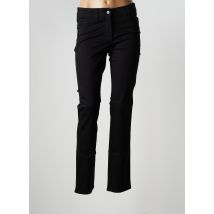 GERRY WEBER - Pantalon slim noir en coton - Femme - Taille 38 - Modz