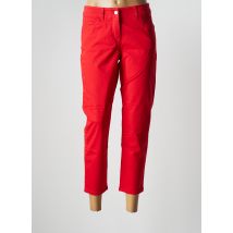 GERRY WEBER - Pantalon 7/8 rouge en coton pour femme - Taille 40 - Modz