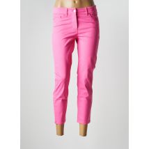 GERRY WEBER - Pantalon 7/8 rose en coton - Femme - Taille 44 - Modz