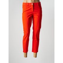 GERRY WEBER - Pantalon 7/8 orange en coton - Femme - Taille 40 - Modz