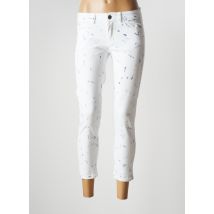 TAIFUN - Jeans coupe slim blanc en coton - Femme - Taille 44 - Modz