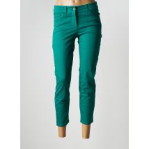GERRY WEBER - Pantalon 7/8 vert en coton - Femme - Taille 38 - Modz