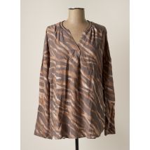 BETTY BARCLAY - Tunique manches longues marron en viscose - Femme - Taille 44 - Modz