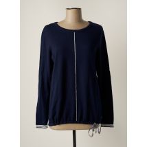 OLSEN - Pull bleu en coton - Femme - Taille 38 - Modz