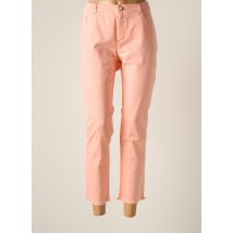 STARK - Pantalon 7/8 orange en coton - Femme - Taille 48 - Modz