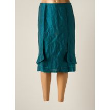 CHRISTINE LAURE - Jupe longue bleu en soie - Femme - Taille 40 - Modz