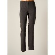 DIAMBRE - Pantalon slim gris en viscose - Femme - Taille 48 - Modz
