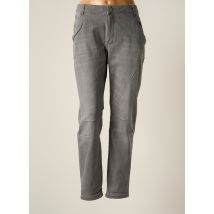 BETTY & CO - Jeans coupe droite gris en coton - Femme - Taille 46 - Modz