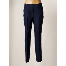 OLSEN - Pantalon chino bleu en lin - Femme - Taille 38 - Modz