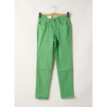 STARK - Pantalon 7/8 vert en coton - Femme - Taille 36 - Modz