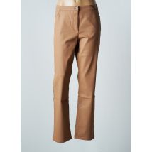 BETTY BARCLAY - Pantalon slim marron en coton - Femme - Taille 48 - Modz