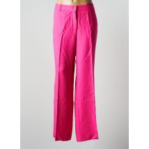 OLSEN - Pantalon large rose en lyocell - Femme - Taille 44 - Modz