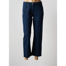 BETTY BARCLAY - Pantalon 7/8 bleu en coton - Femme - Taille 36 - Modz