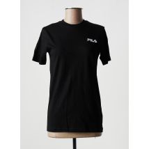 FILA - T-shirt noir en coton - Femme - Taille 32 - Modz