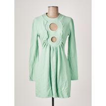 AZZARO - Robe courte vert en viscose - Femme - Taille 34 - Modz