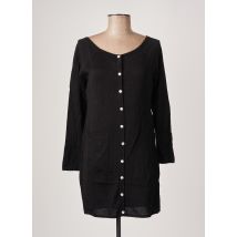 AZZARO - Robe pull noir en viscose - Femme - Taille 34 - Modz