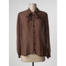 LE PETIT BAIGNEUR - Chemisier orange en polyester - Femme - Taille 38 - Modz