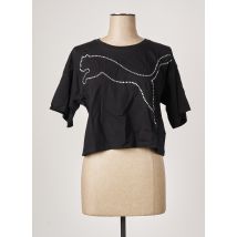 PUMA X THE KOOPLES - T-shirt noir en viscose - Femme - Taille 36 - Modz