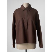 JJXX - Chemisier marron en polyester - Femme - Taille 34 - Modz