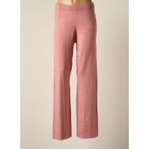 JJXX - Pantalon droit rose en viscose - Femme - Taille 34 - Modz